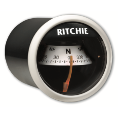 RitchieSport® Compass X-21, 2” Dial Dash Mount - White